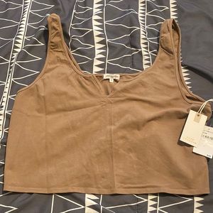 Good American Crop Tank Size 7